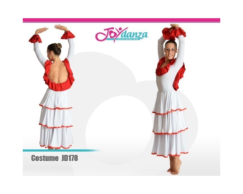 Vestito Flamenco Costumi Danza Classica Danza Moderna Latino e Caraibico Costumi repertorio