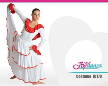 Vestito Flamenco Costumi Danza Classica Danza Moderna Latino e Caraibico Costumi repertorio